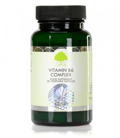Vitamin B6 kompleks, 50 mg, 30 kapsul